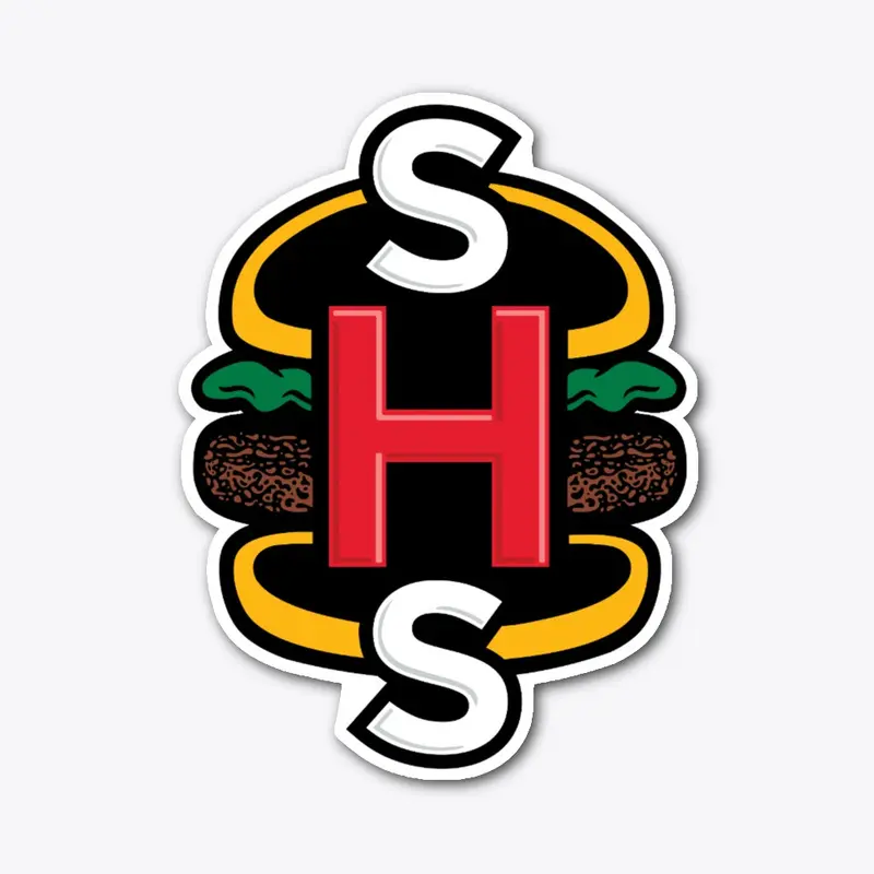 NEW SHS Logo Burger Sticker